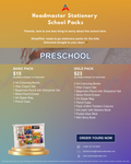 Preschool: Gold Stationery Pack