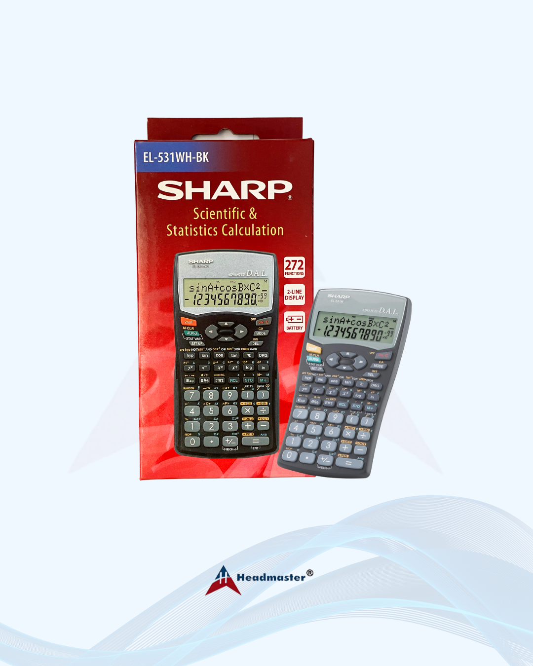 Sharp Scientific EL-531WH-BK