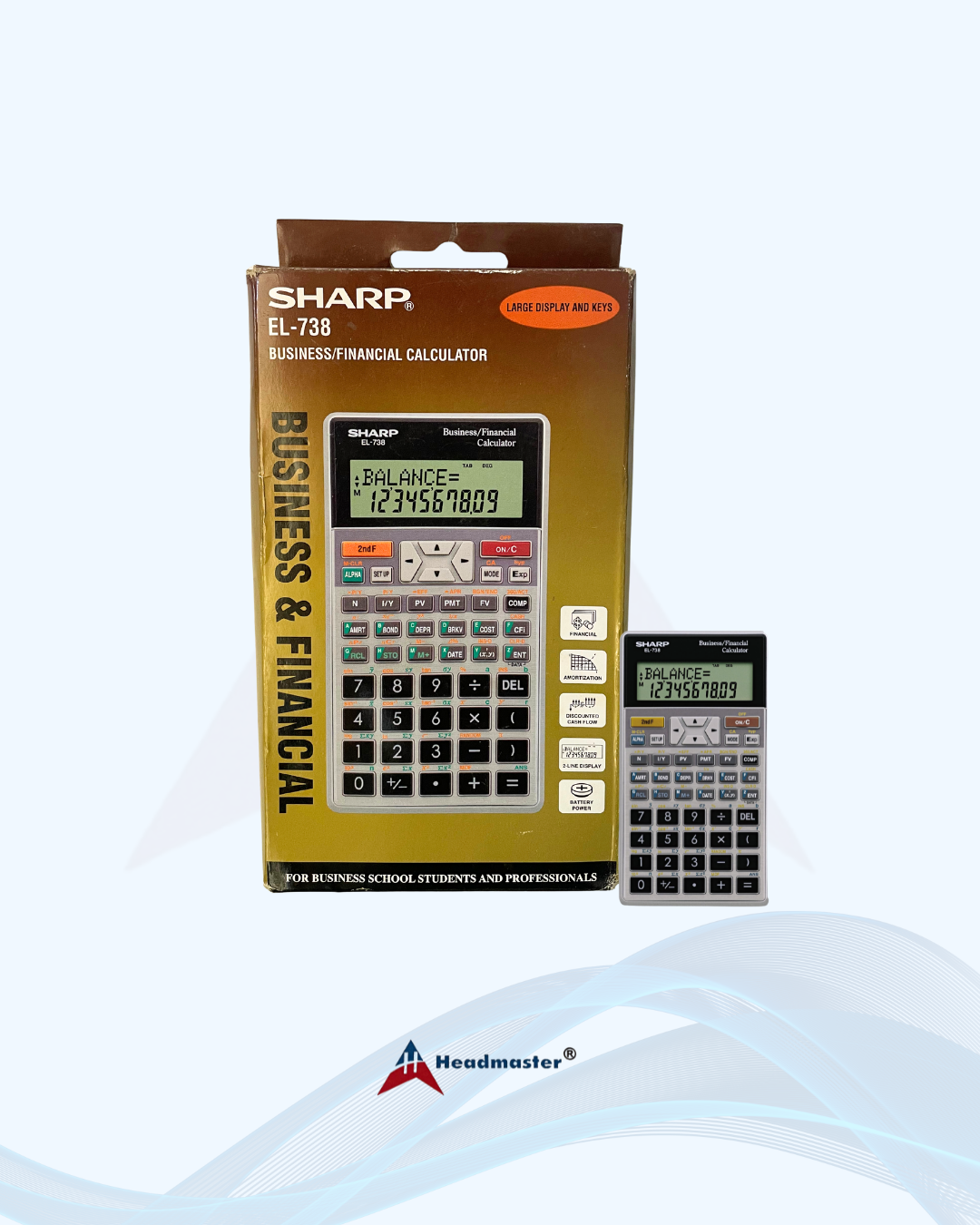 Sharp Financial EL-738