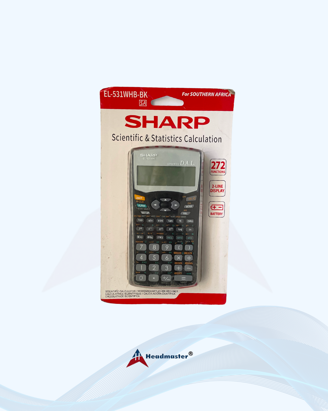 Sharp Scientific EL-531WH-BK-CARDED
