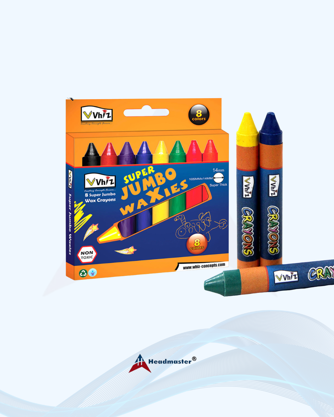 Super Jumbo Wax Crayons