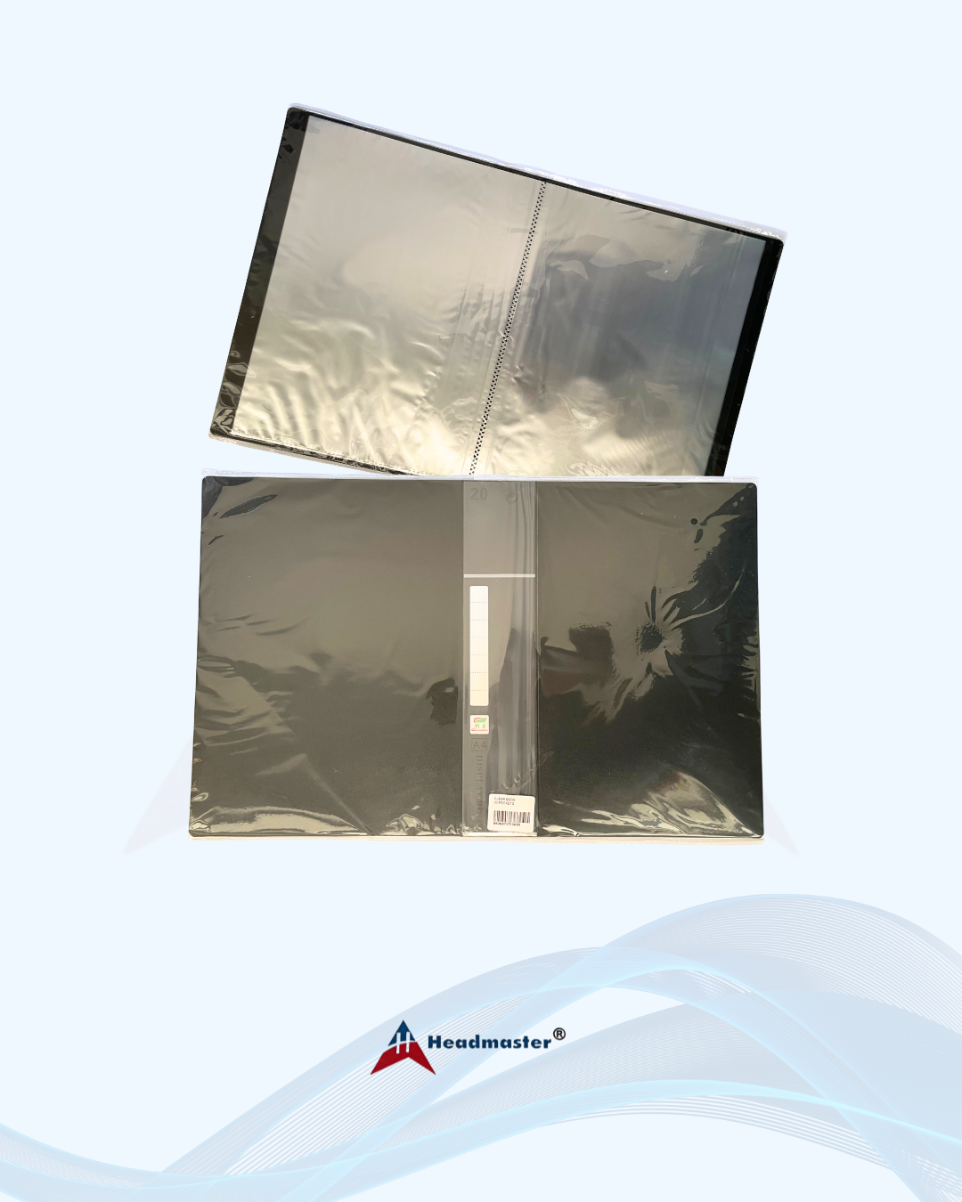 Clear Book 20 Pockets