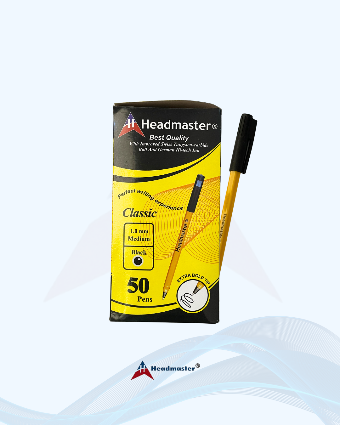 Headmaster Ballpoint Pen 50's (Black)